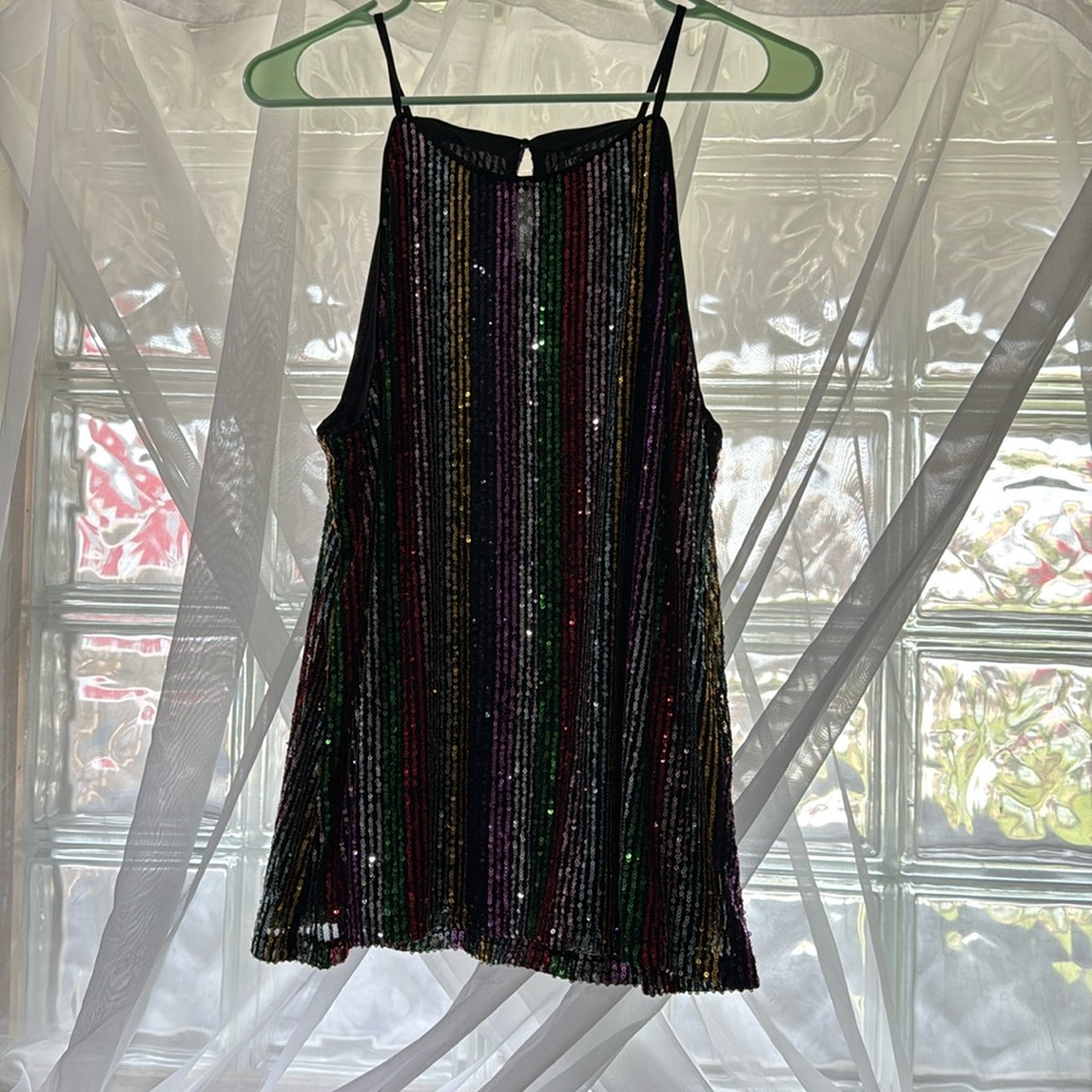 Sequins tank!